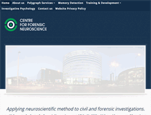 Tablet Screenshot of forensic-centre.com